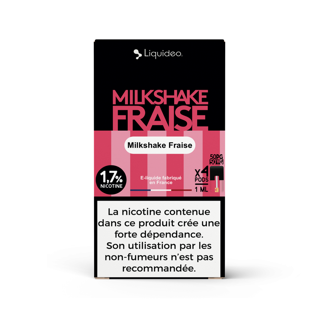 Wpod Milkshake Fraise 10x4