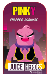 [PLV] Vitrophanie Juice Heroes